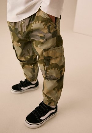 Next, REGULAR FIT - LINED CARGO TROUSERS - Cargo trousers - camouflage