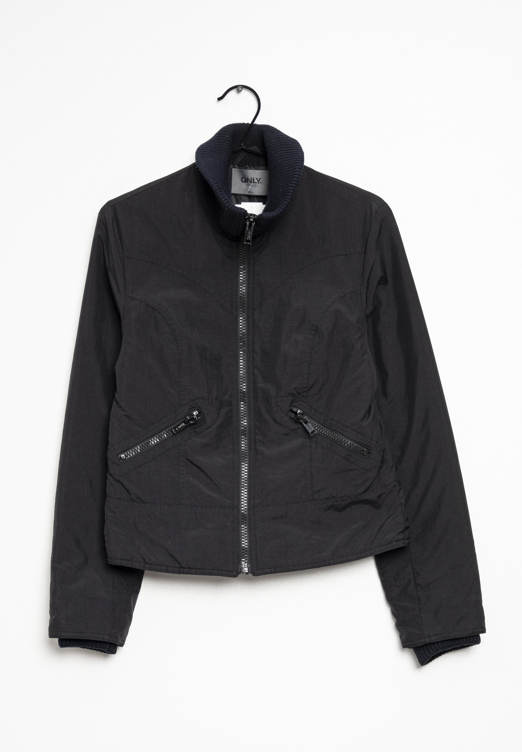 Leichte Jacke Only Lederjacke Zalando ONLY Lederjacke Black