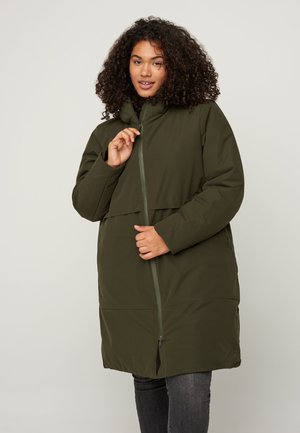 JUSTIERBARER - Winter coat - forest night