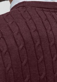 BONDELID Strickpullover - red
