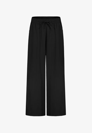 Sublevel WIDE-LEG SOMMER MIT TUNNELZUG UND SEITENTASCHEN - Stoffhose - schwarz