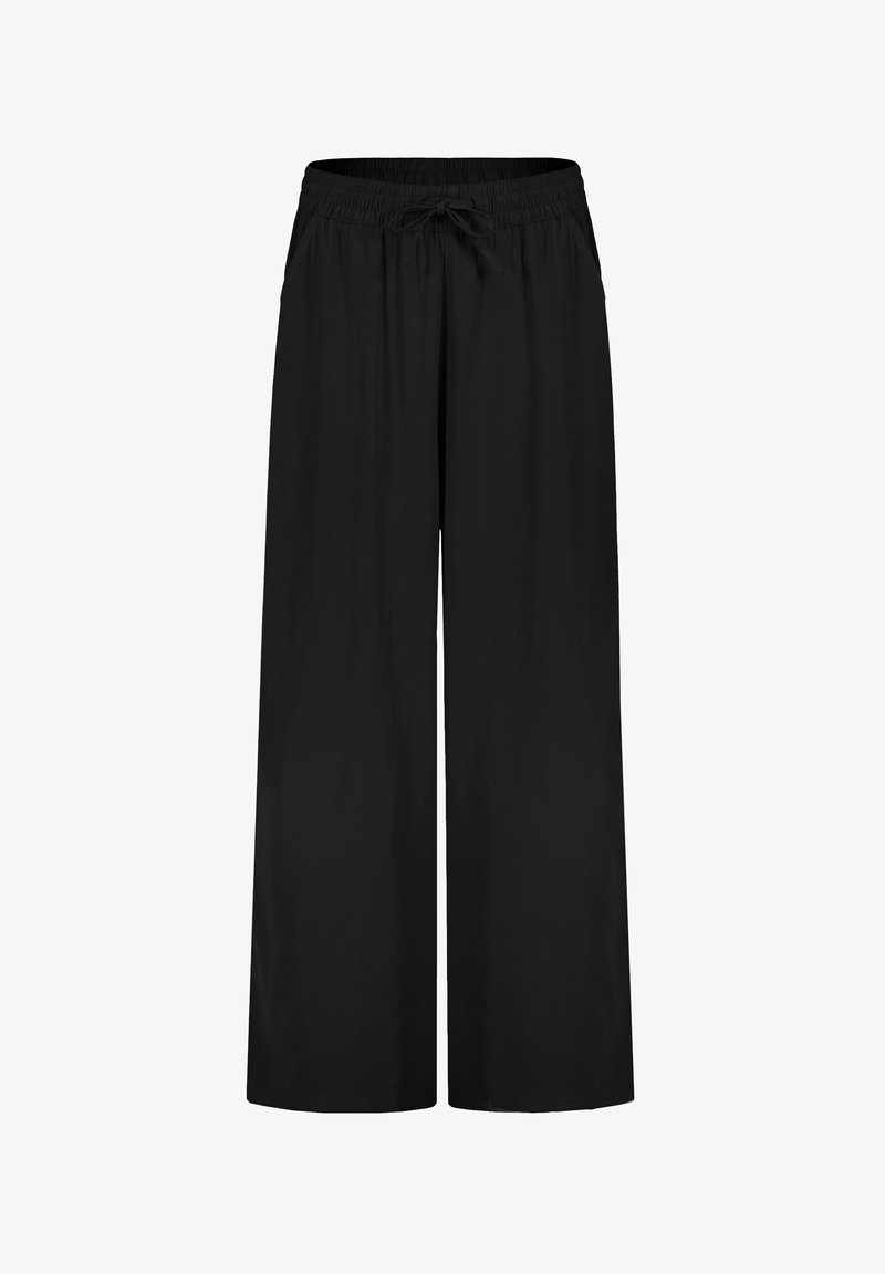 Sublevel WIDE-LEG SOMMER MIT TUNNELZUG UND SEITENTASCHEN - Trousers - schwarz