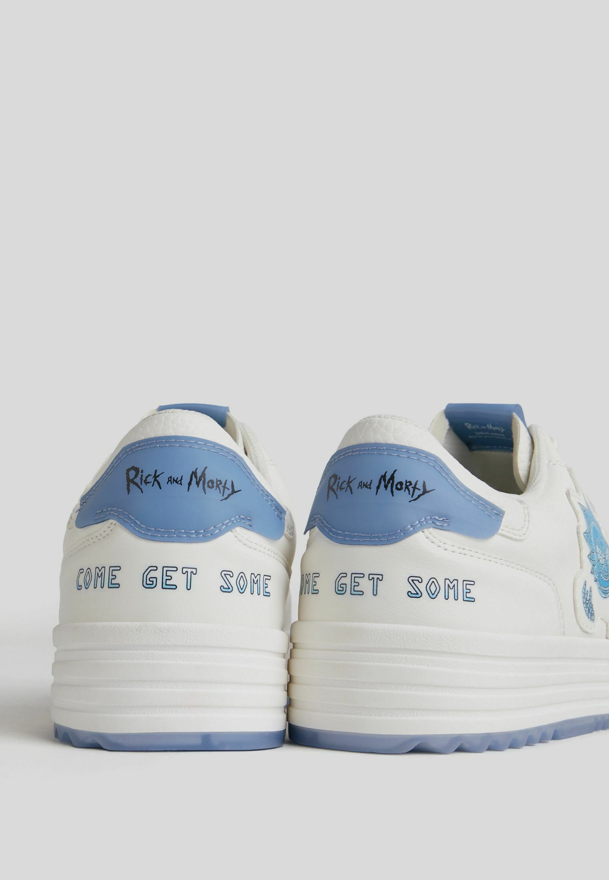 Bershka RICK \u0026 MORTY - Sneakers basse - white/bianco - Zalando.it