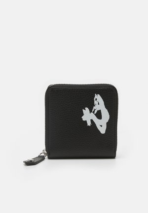 ROUNDED SQUARE WALLET UNISEX - Wallet - black/white