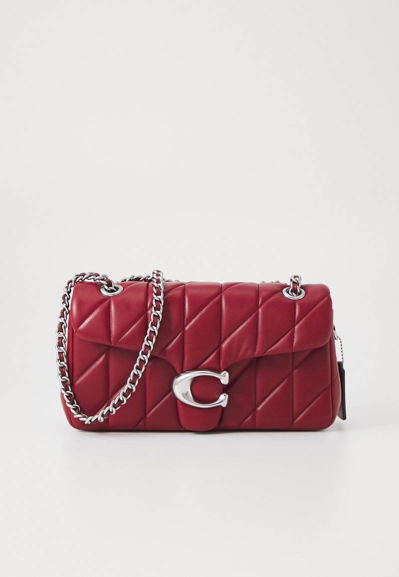 COACH QUILTED TABBY SHOULDER BAG - Olkalaukku - dark ruby