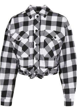 Urban Classics Camicia - black/white