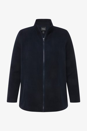 Ulla Popken, GROSSE GRÖSSEN BAUKASTENSYSTEM KRAGEN - Fleecejacke - marine