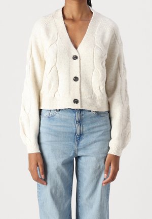 Strickjacke - nude