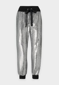 SEQUIN GILES PANT - Housut - silver