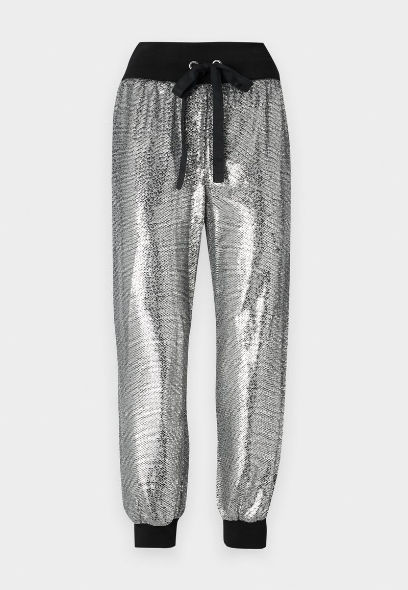 Cinq à Sept Broek zilverkleurig