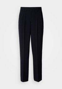 STRAIGHT LEG FORMAL PANTS - Παντελόνι - navy