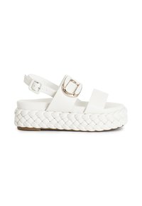 CAFèNOIR - Platform sandals - white Thumbnail Image 1