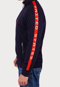 U.S. Polo Assn. Felpa con zip - dark blue
