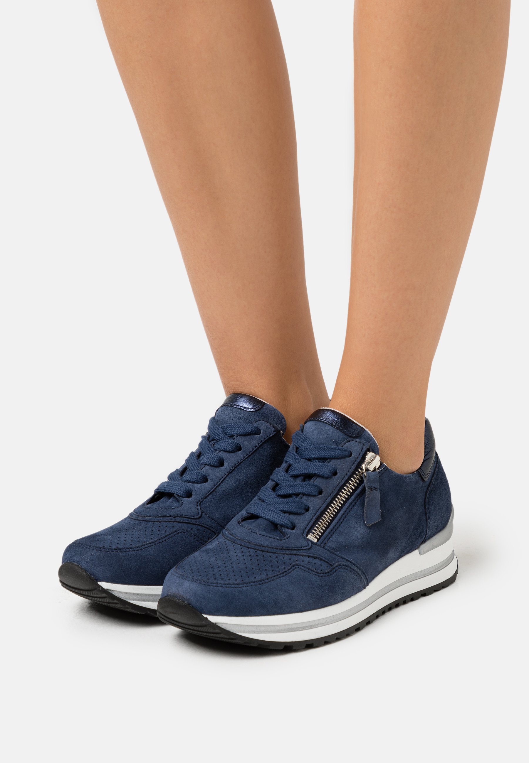 gabor comfort sneaker dunkelblau
