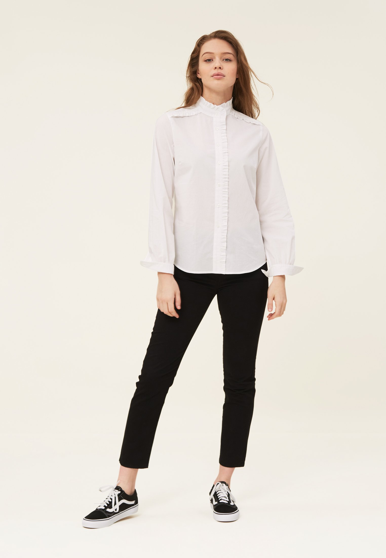 Lexington MARIANNE Skjorte bright whitehvit Zalando.no Lexington Skjorte white Zalando.no