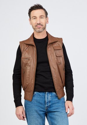 Bodywarmer - cognac