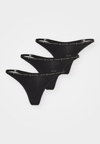 THONG 3 PACK - String - black