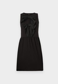 ONLVANEA BOW DRESS - Robe en jersey - black