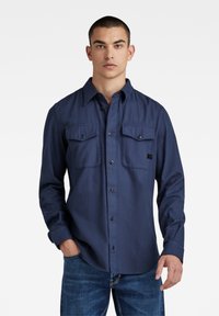 G-Star - SLIM SHIRT - Vapaa-ajan kauluspaita - sartho blue gd Pienoiskuva 1