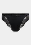 BRIEF BLOSSOM - Kalhotky - black
