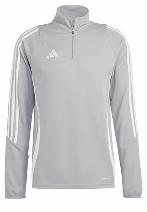 adidas Performance TIRO24 - Camiseta de manga larga - team mid grey   white