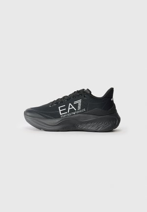 WAVE CRACKING UNISEX - Sneakers laag - full black/silver-coloured