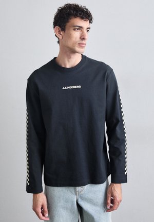 WALSH PRINT - T-shirt à manches longues - black
