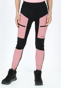 Unselected, dusty rose/black