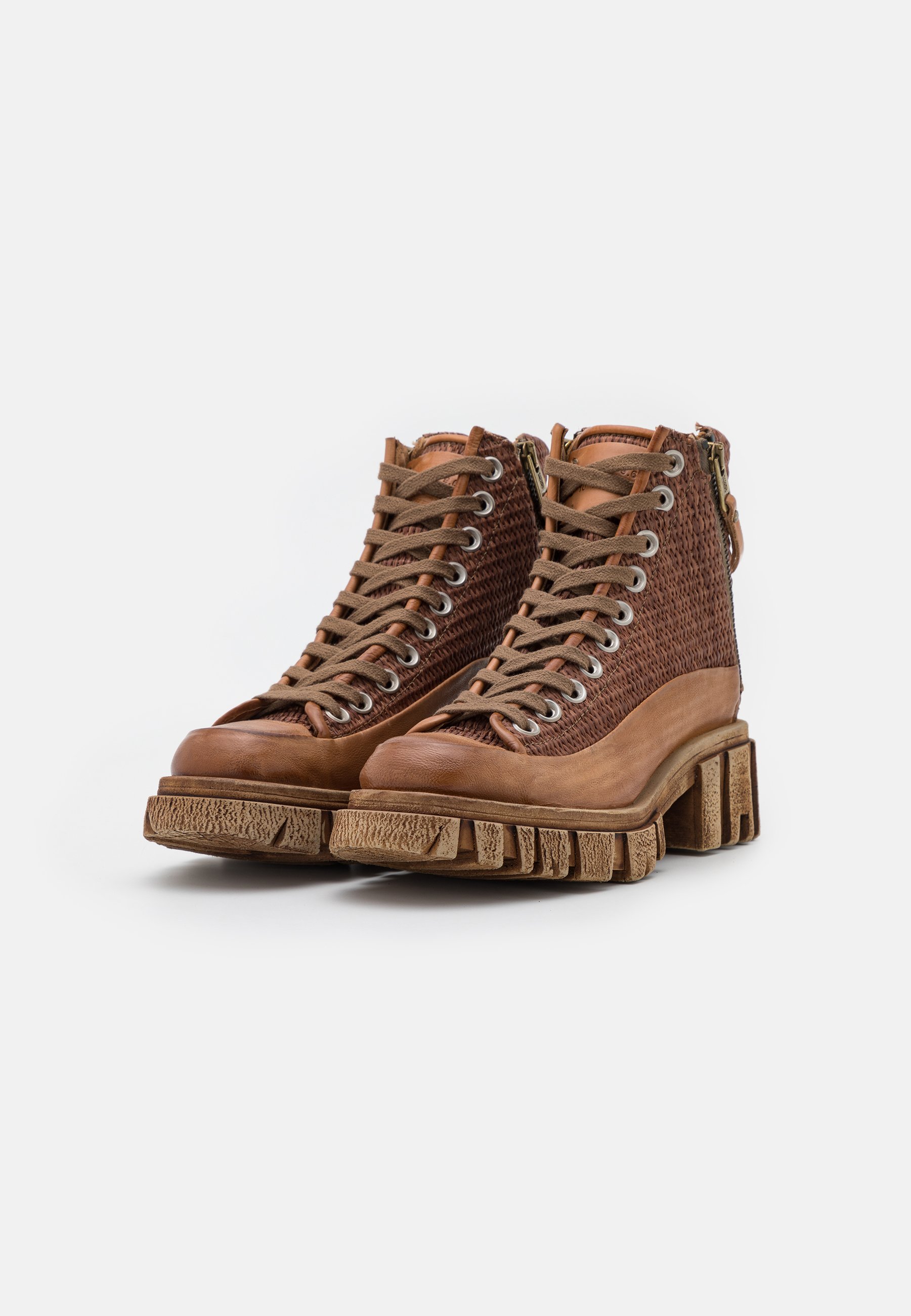 A.S.98 HELL - Botines con cordones - camel/calvados/beige - Zalando.es