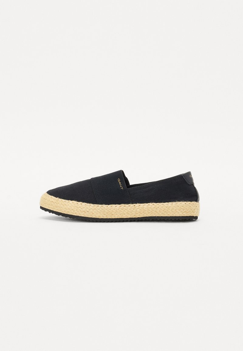 GANT - RAFFIAVILLE - Espadrilles - black, Enlarge