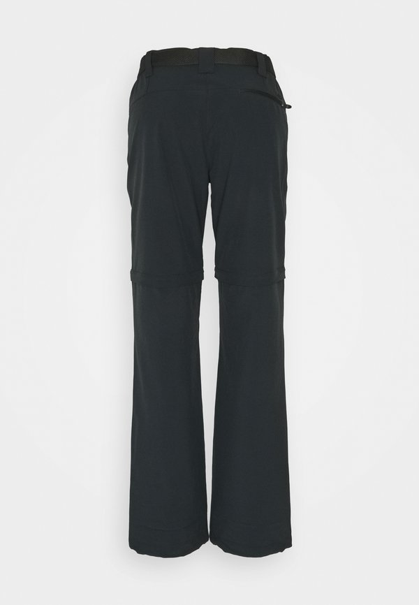 WOMAN ZIP OFF PANT - Outdoor trousers - antracite2