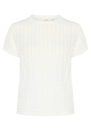 CRYASSI  - T-shirt imprimé - snow white