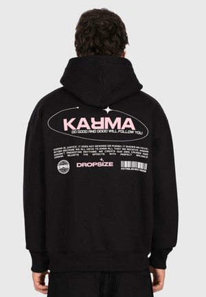 KARMA - Kapuzenpullover - black