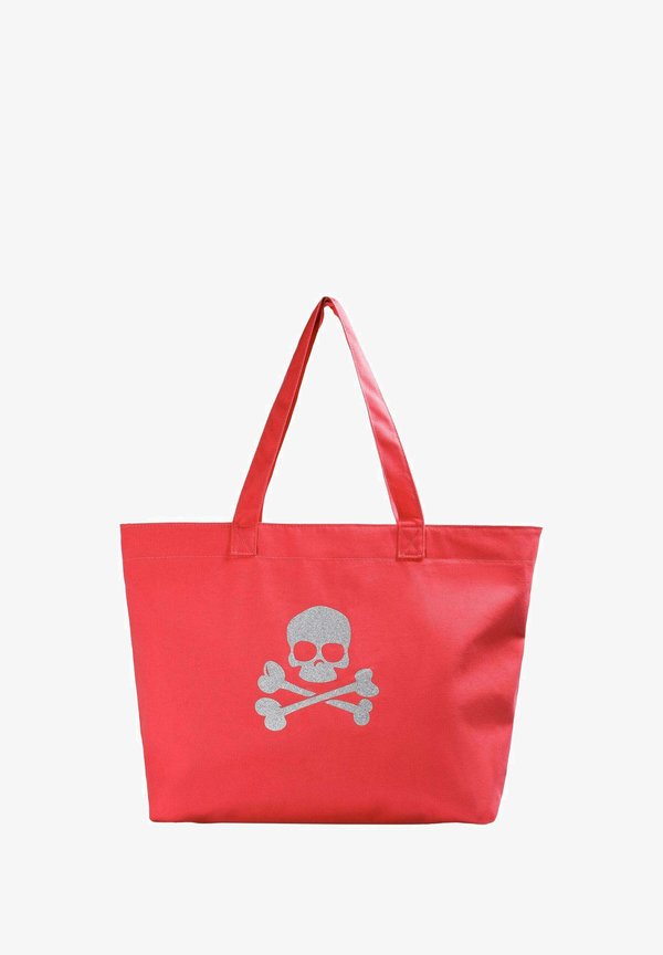 SKULLER SHOPPER – Shopping Bag – coral