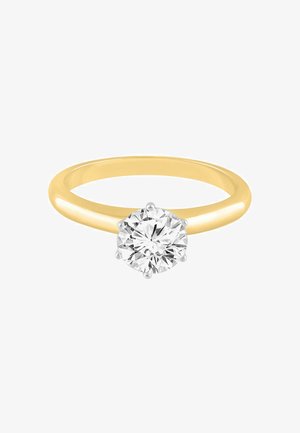Ethische Diamanten, 9CT YELLOW GOLD LAB GROWN DIAMOND RING (1 DIAMOND, 1.03CT) - 375 - Ring - yellow gold