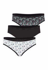 Athena LOT DE 3 PACK MODE - Slip - feuilles gris oiseaux