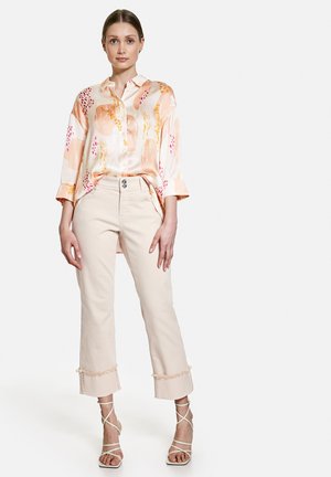 Straight leg jeans - oatmeal