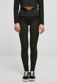 Urban Classics Legging (type pantalon) - black
