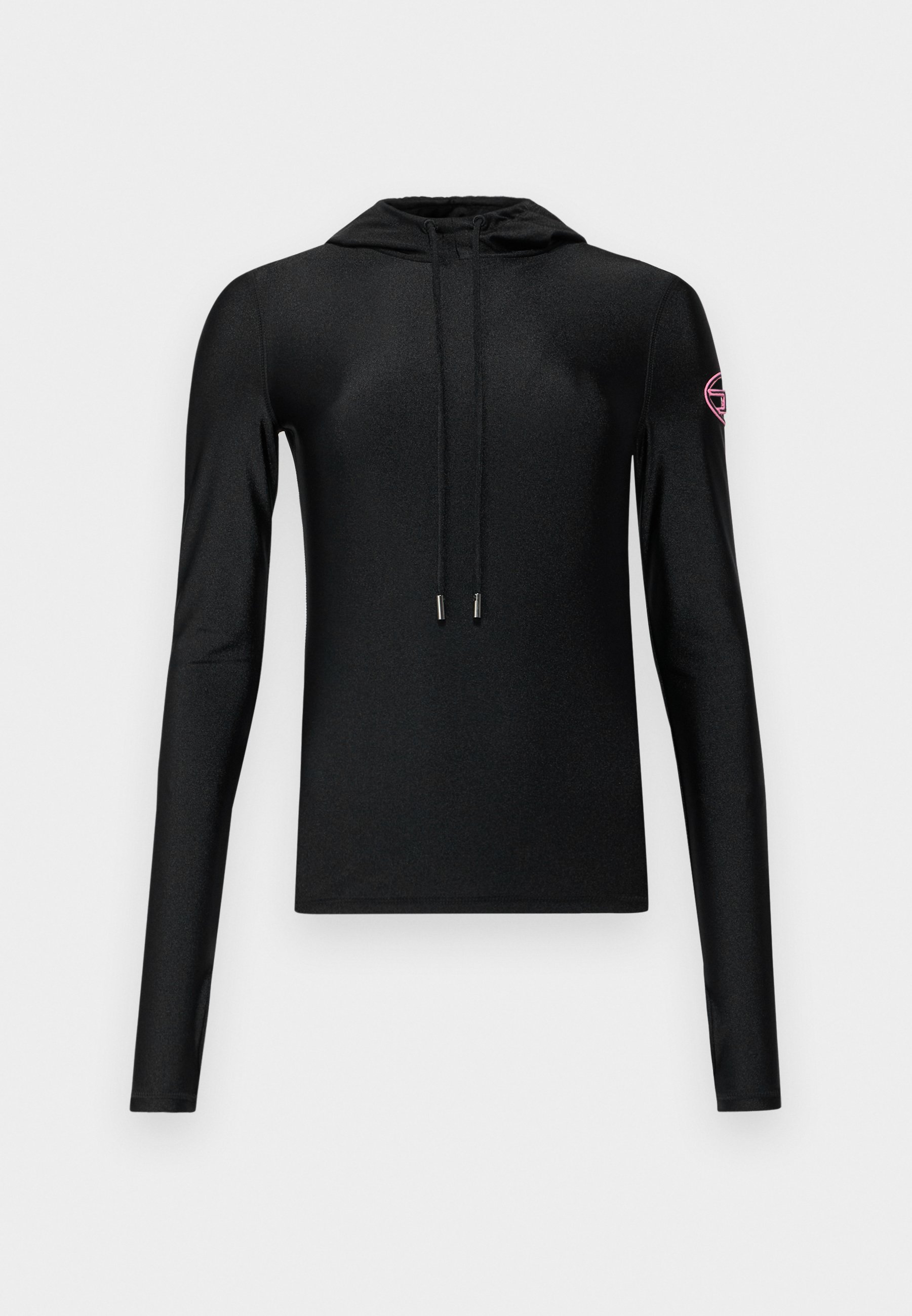 Diesel METAL - Long sleeved top - black - Zalando.co.uk