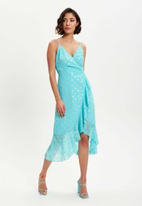Liquorish MIDI  - Day dress - blue