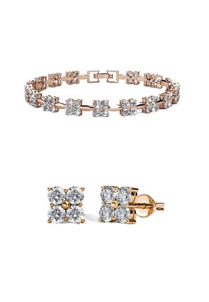 SET - Orecchini - or rosé   cristal