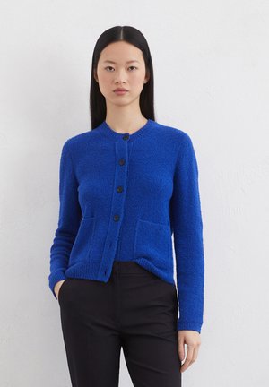 Marc O'Polo Cardigan - shiny blue