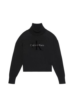 Calvin Klein Jeans, LOGO - Πουλόβερ - black