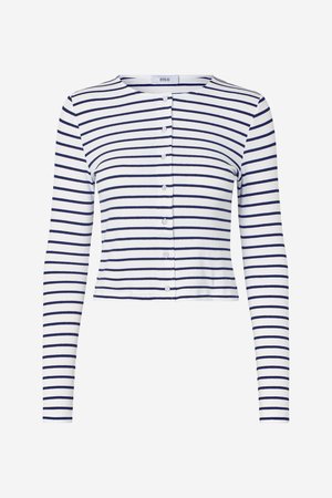 Envii ALLY CARDIGAN - Kardiganas - navy/white