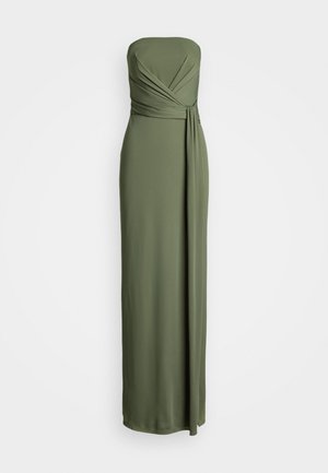 Lauren Ralph Lauren PLEATED JERSEY STRAPLESS GOWN - Trikotāžas kleita - sage green