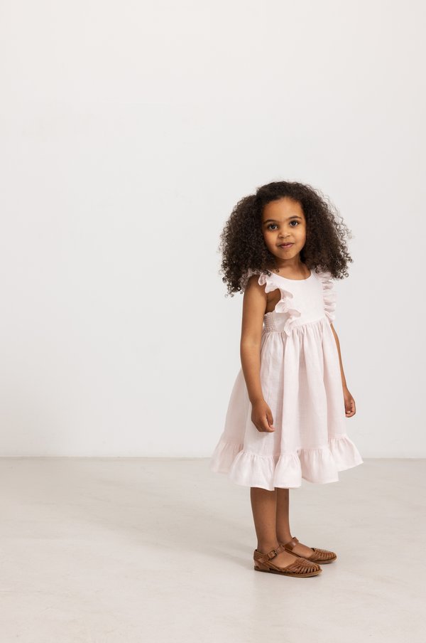 DANITA FRILL - Day dress - mauve rose