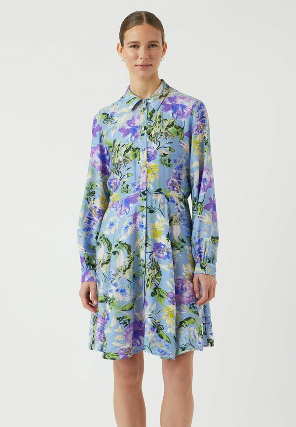 KAYA NOOS - Blusenkleid - clear sky aop:alicca