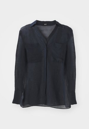 BOSS BOSALA - Button-down blouse - dark blue