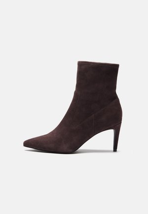 LEATHER - Støvletter - bordeaux