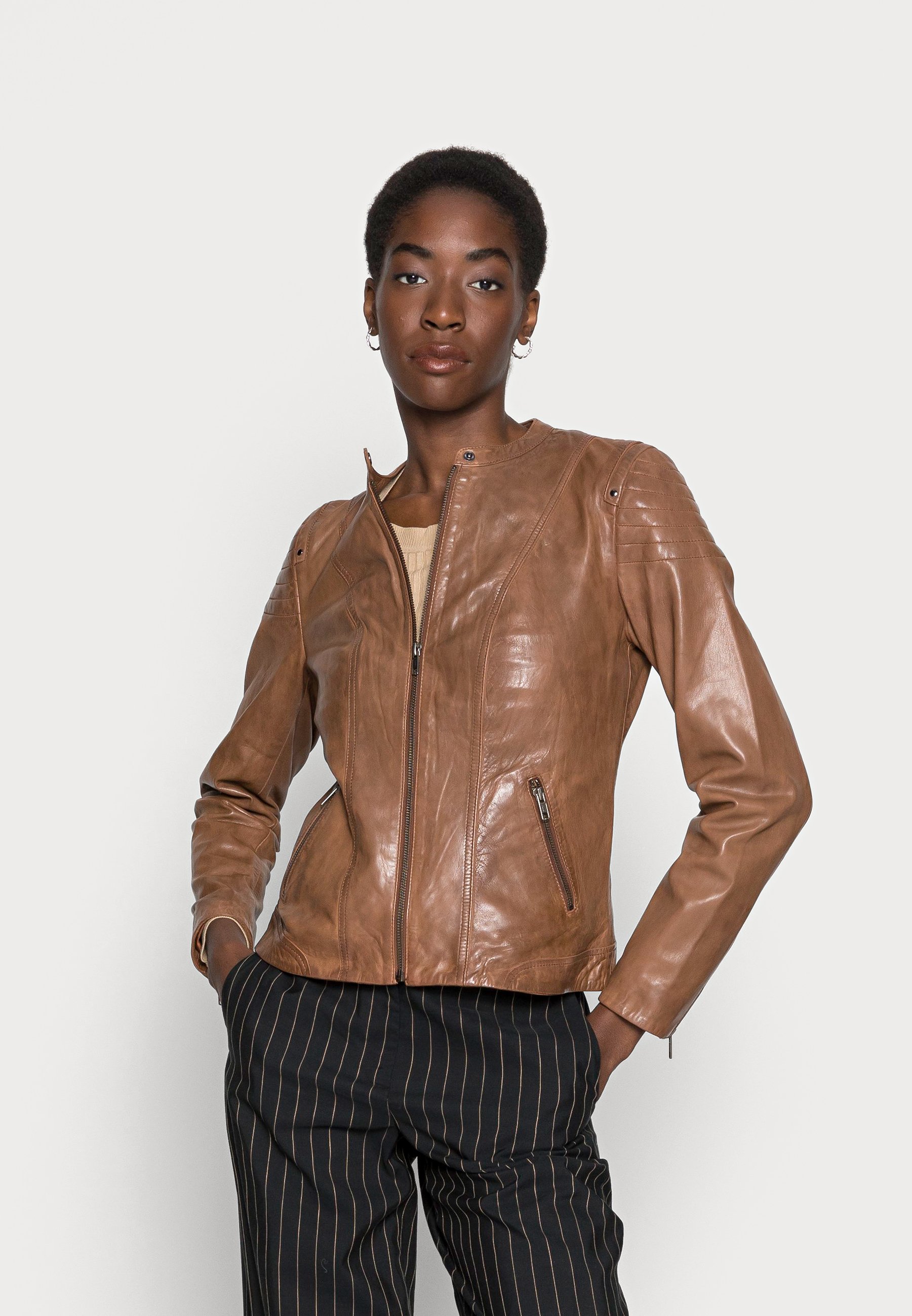 CLIM Chaqueta de cuero - - Zalando.es